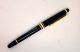 Montblanc Meisterstuck Classique Gold & Black Rollerball Pen (3)_th.jpg